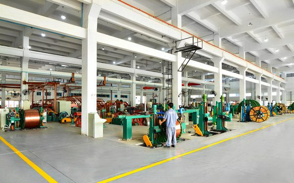 珠江電纜低生產(chǎn)車(chē)間